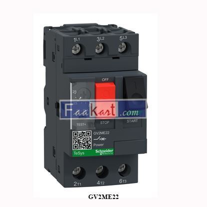 Picture of GV2ME22 Schneider Electric Motor circuit breaker
