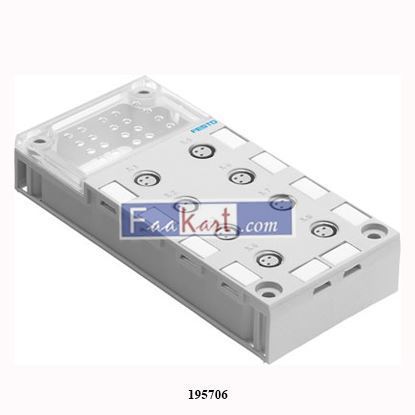 Picture of CPX-AB-8-M8-3POL(195706) - FESTO Manifold block