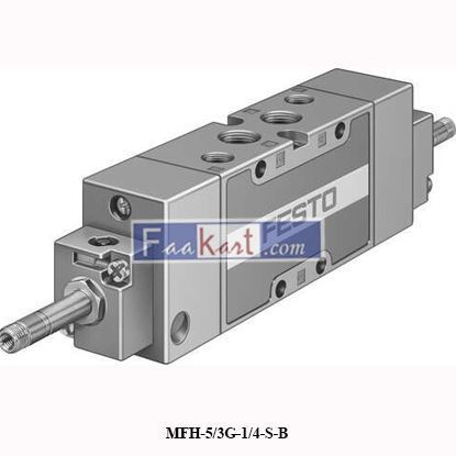 Picture of MFH-5/3G-1/4-S-B (31001) - FESTO  Air solenoid valve