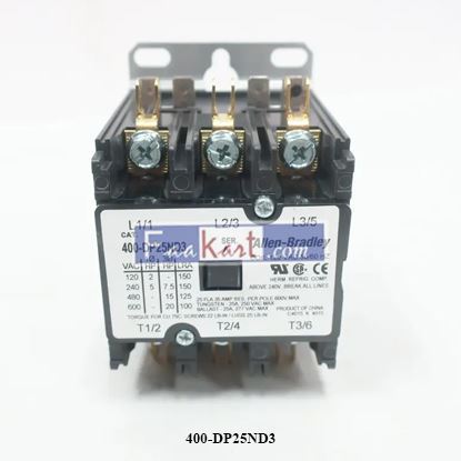 Picture of 400-DP25ND3 Allen Bradley Definite Purpose Contactor