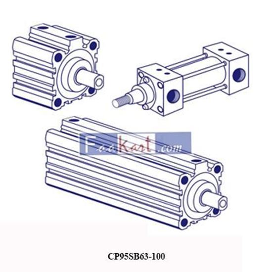 Picture of CP95SB63-100 SMC PNEUMATIC CYLINDER