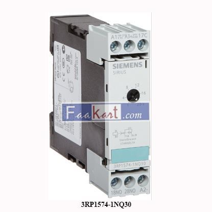Picture of 3RP1574-1NQ30 SIEMENS SIRIUS Timing Relay, with Star-Delta Function, 1-20s
