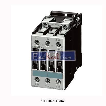 Picture of 3RT1025-1BB40 SIEMENS Power contactor