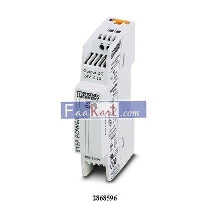 Picture of STEP-PS/ 1AC/24DC/0.5 PHOENIX CONTACT Power supply unit 2868596