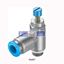 Picture of GRLA-1/8-QS-8-RS-D (534337) - FESTO One-way flow control valve