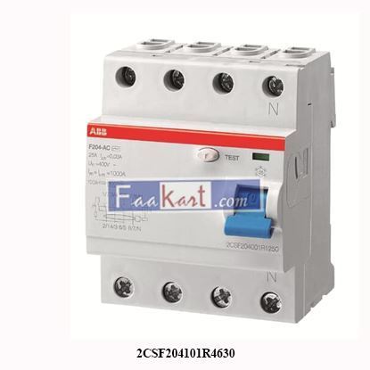 Picture of 2CSF204101R4630  ABB  F204 A-63/0.5 Residual Current Circuit Breaker