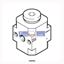 Picture of FRZ-D-MIDI(159592) - FESTO Distributor block