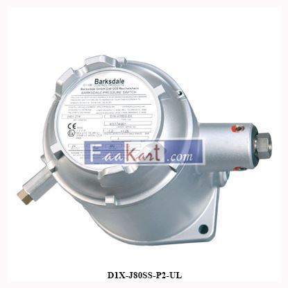 Picture of D1X-J80SS-P2-UL | Barksdale | Pressure Switch