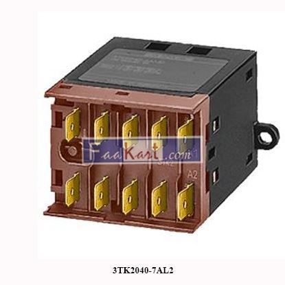 Picture of 3TK2040-7AL2 SIEMENS MINIATURE POWER RELAY TAB CONNECTOR