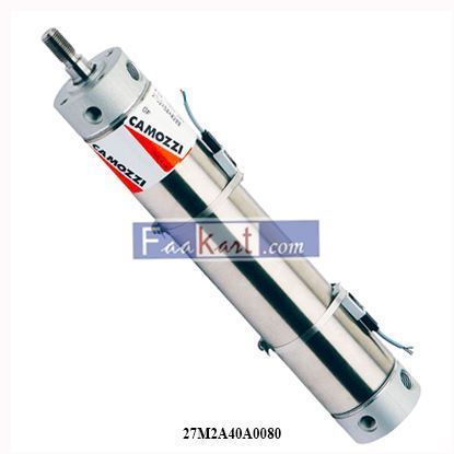Picture of 27M2A40A0080 CAMOZZI Roundline cylinder-double acting