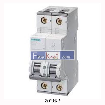 Picture of 5SY4240-7 SIEMENS Miniature circuit breaker