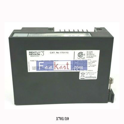 Picture of 1701/10 BENTLY NEVADA  FIELD MONITOR POWER SUPPLY