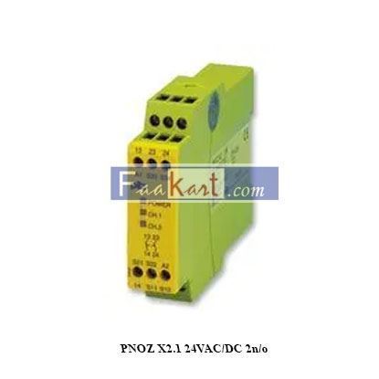 Picture of PNOZ X2.1 24VAC/DC 2n/o    Pilz   Dual-Channel Safety Switch  774306