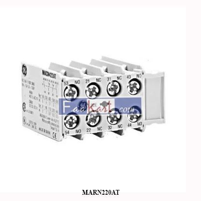 Picture of MARN220AT GENERAL ELECTRIC Auxiliary Contact Block; 2NO