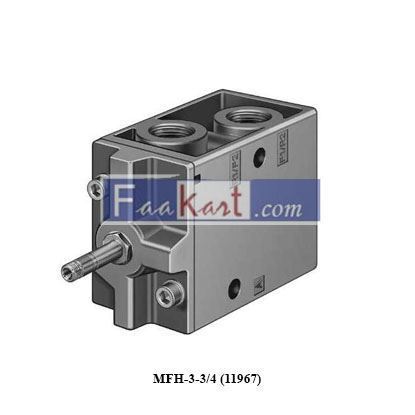 Picture of MFH-3-3/4  FESTO Air solenoid valve 11967