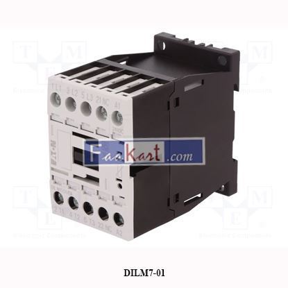 Picture of DILM7-01(24VDC) EATON Contactor