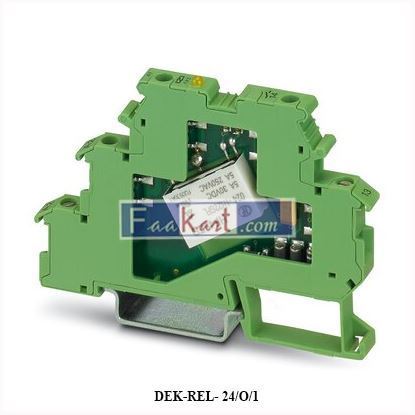 Picture of DEK-REL- 24/O/1 (2941154) - PHOENIX CONTACT Relay Module