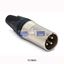 Picture of NC3MXX - 3 pole male cable connector