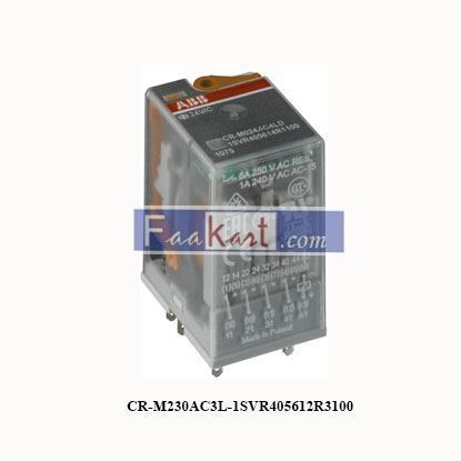 Picture of CR-M230AC3L-1SVR405612R3100  ABB   Pluggable interface relay