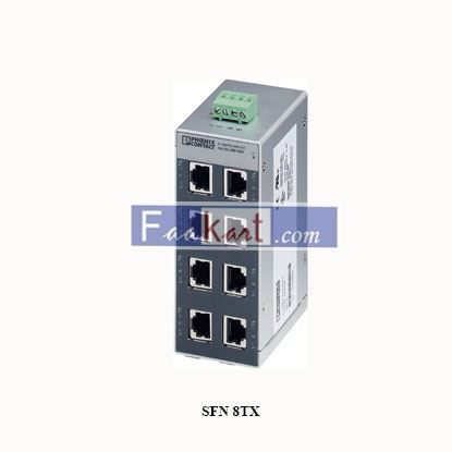 Picture of SFN 8TX P/N   Phoenix Contact    Industrial Ethernet Switch