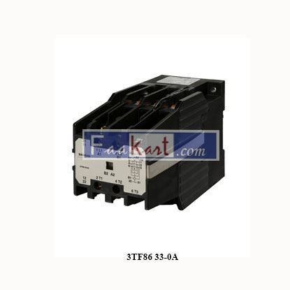 Picture of 3TF86 33-0A   SIEMENS  MOTOR STARTERS - CONTACTORS