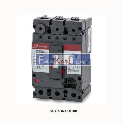 Picture of SELA36AT0100  General Electric  Molded case circuit breakers