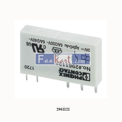 Picture of REL-MR- 24DC/21AU  PHOENIX CONTACT Single relay 2961121