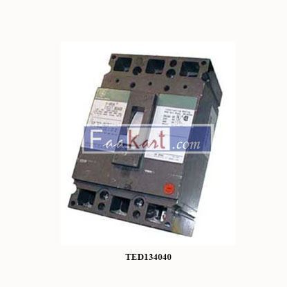 Picture of TED134040  General Electric  40 AMP 3 Pole 480 VAC 250VDC Circuit Breaker
