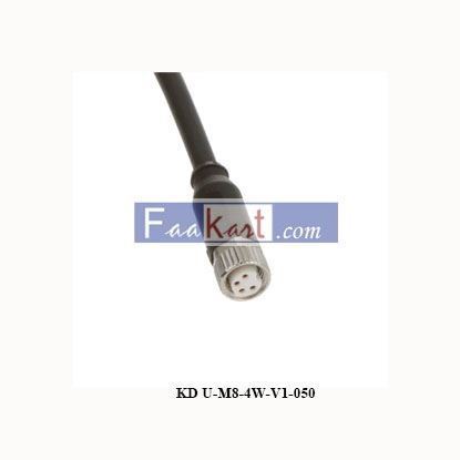 Picture of KD U-M8-4W-V1-050   LEUZE  Connection cable  50130871