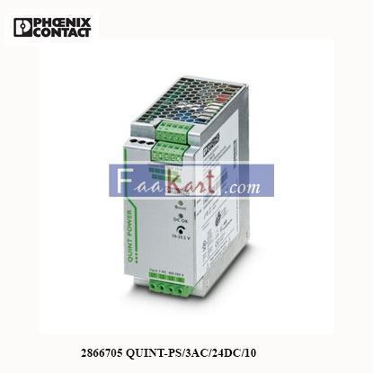 Picture of 2866705  PHOENIX CONTACT  QUINT-PS/3AC/24DC/10  Power supply unit