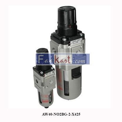 Picture of AW40-NO2BG-2-X425  SMC  filter regulator, modular, AW MASS PRO