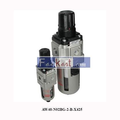 Picture of AW40-N04BG-2Z-B-X425   SMC  filter/regulator, FILTER/REGULATOR, MODULAR F.R.L.
