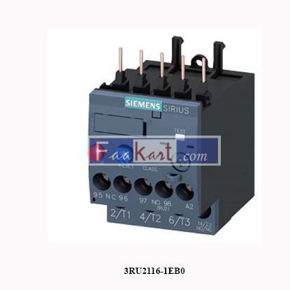 Picture of 3RU21161EB0  SIEMENS  Overload relay