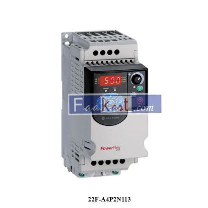 Picture of 22F-A4P2N113  ALLEN BRADLEY  PowerFlex 4M- 0.75 kW (1 HP) AC Drive