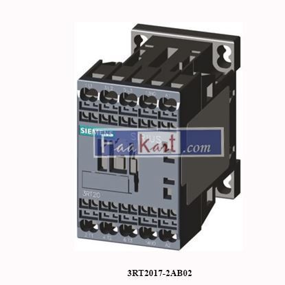 Picture of 3RT20172AB02  SIEMENS Power contactor