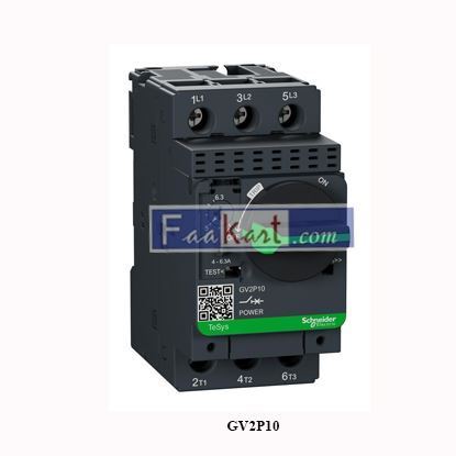 Picture of GV2P10  SCHNEIDER  Motor circuit breaker