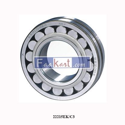Picture of 22215EK/C3  SKF   Spherical roller bearing with tapered bore and relubrication features