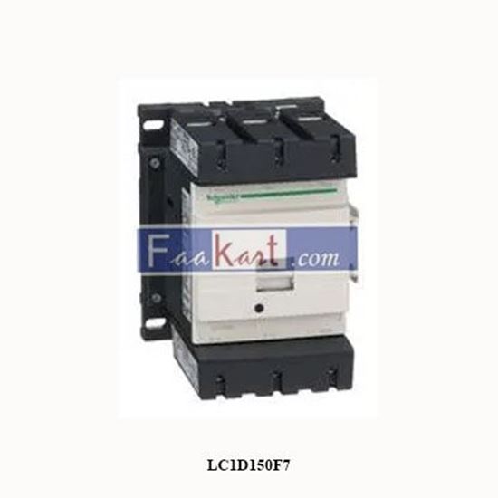 Picture of LC1D150F7  SCHNEIDER  TeSys D contactor - 3P(3 NO) - AC-3 - <= 440 V 150 A - 110 V AC 50/60 Hz coil