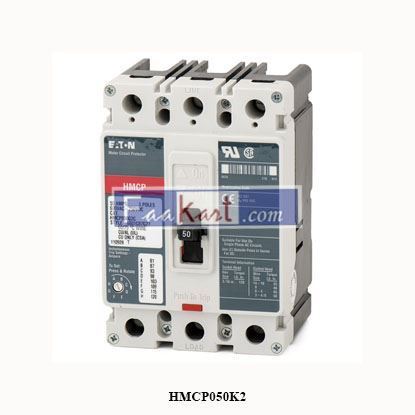 Picture of HMCP050K2  EATON    molded case circuit breaker accessory motor protection