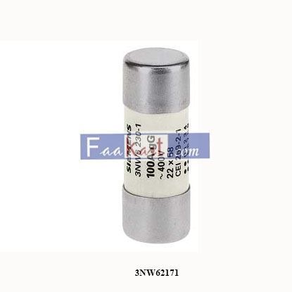 Picture of 3NW62171  SIEMENS  SENTRON, cylindrical fuse link, 22x58 mm, 40 A, gG, Un AC: 690 V