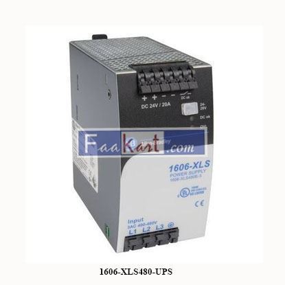 Picture of 1606-XLS480-UPS  ALLEN BRADLEY  DC UPS 24VDC input, 24VDC, 480W (20A) output