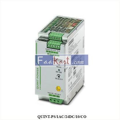 Picture of QUINT-PS/1AC/24DC/10/CO  PHOENIX CONTACT  POWER SUPPLY