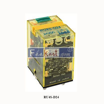 Picture of RU4S-D24  IDEC  RELAY GEN PURPOSE 4PDT 6A 24V