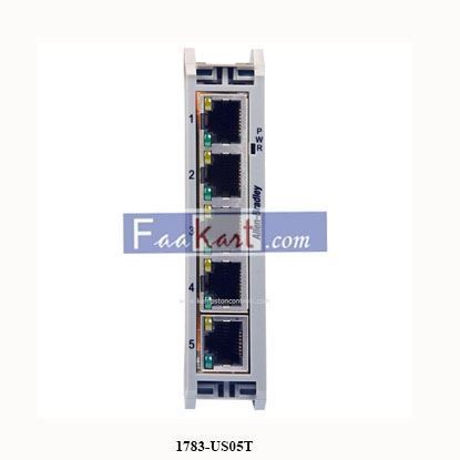 Picture of 1783-US05T  ALLEN BRADLEY  Stratix 2000 5 Port Ethernet Switch