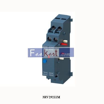 Picture of 3RV2921-1M  SIEMENS  signaling switch for circuit breaker 3RV2 with screw terminal