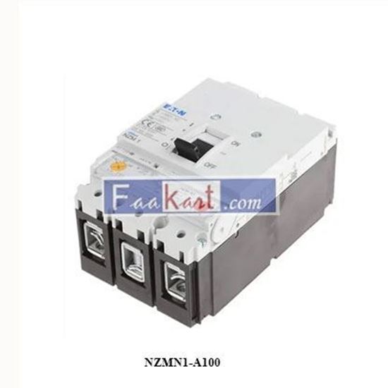 Picture of NZMN1-A100  EATON  Power breaker; Poles: 3; screw type; Inom: 100A; NZM; IP20