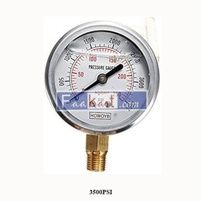 Picture of 3500PSI  Hydraulic Pressure Gauge