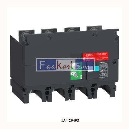 Picture of LV429493  SCHNEIDER  Earth-leakage add-on protection module VigiPacT, ComPacT NSX 250, 200VAC to 440VAC, 30mA to 30A, 4 poles