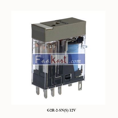 Picture of G2R-2-SN (S) 12V  OMRON  Relay, plug-in