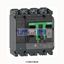 Picture of C10H4TM100  SCHNEIDER  Circuit breaker ComPacT NSX100H, 70kA at 415VAC, TMD trip unit 100A, 4 poles 4d